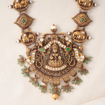 Prajitha Antique Long Necklace