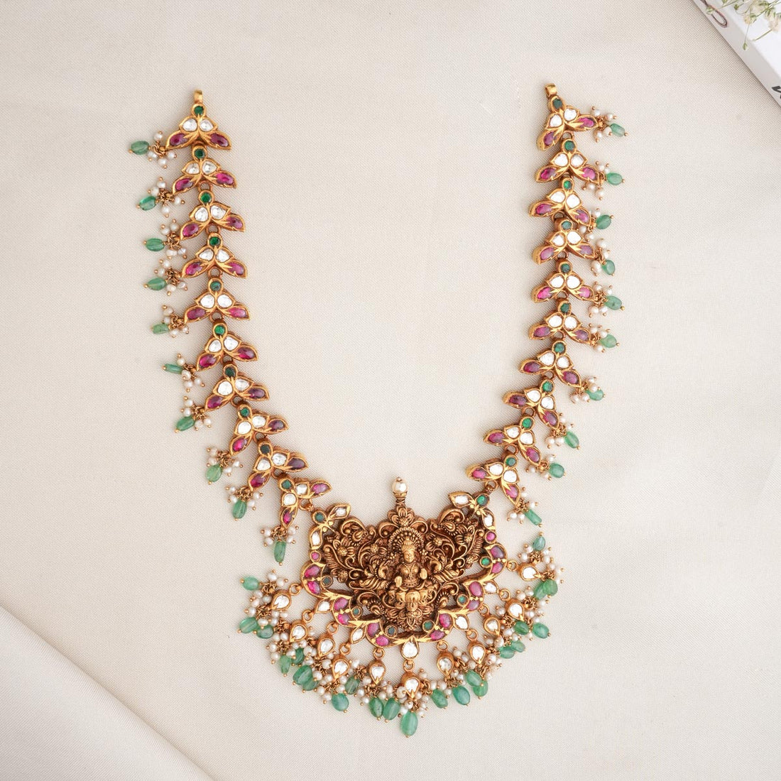 Mithuna Antique Short Necklace