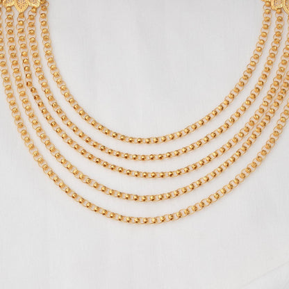 Layer Grand Long Necklace Set
