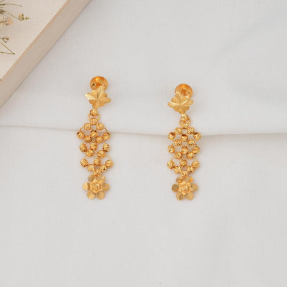 Golden Glow Short Necklace Set