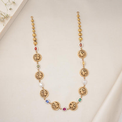 Pretty Look Antique Long Necklace