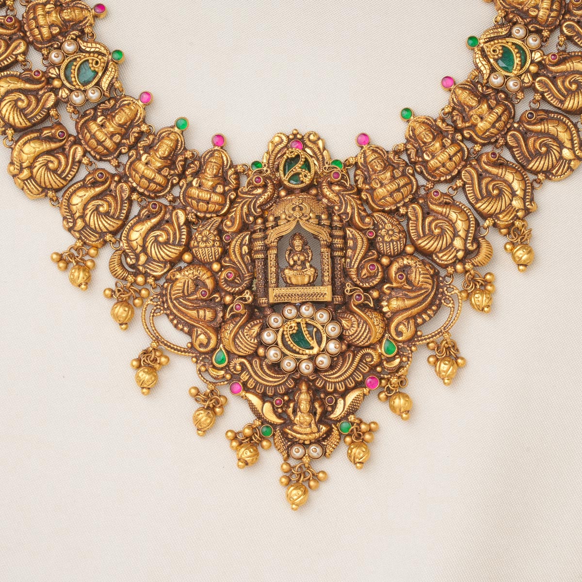Traditional Charm Nagas Short Necklace
