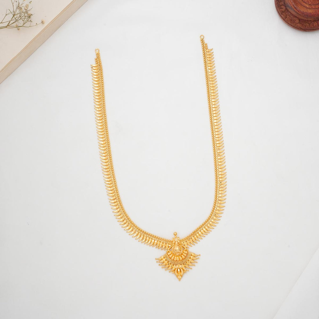 Mullai Long Necklace