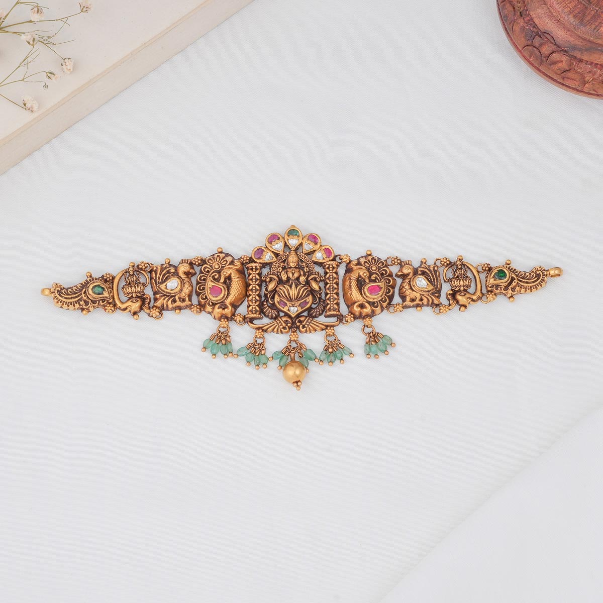 Lisha Antique Choker Necklace