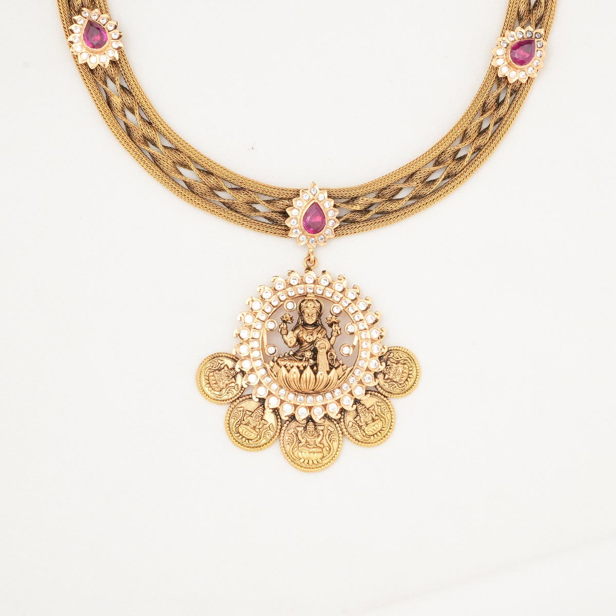 Golden Dynasty Antique Short Necklace