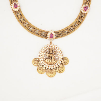 Golden Dynasty Antique Short Necklace