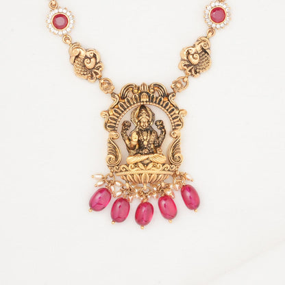 Aishwarya Varnam Long Necklace