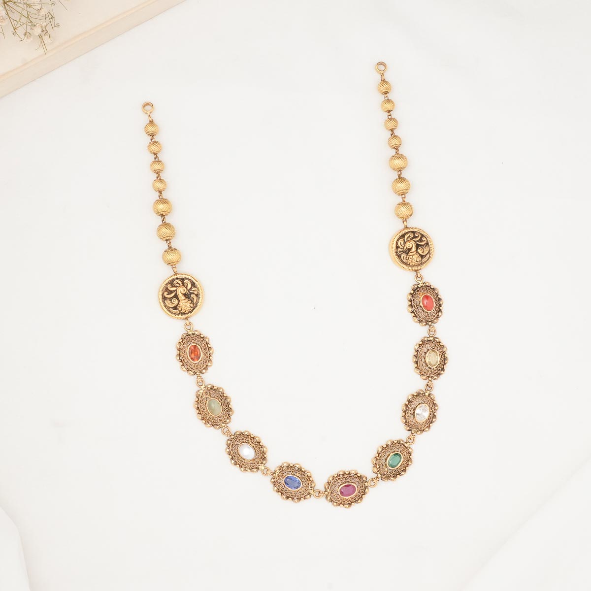 Gold Aura Long Necklace