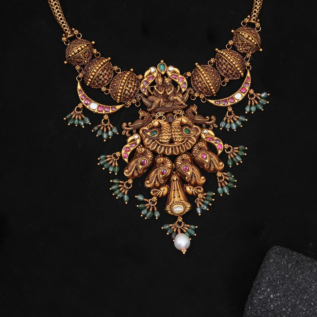 Dheekshi Antique Short Necklace