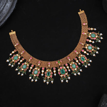 Mesmerizing Antique Short Necklace