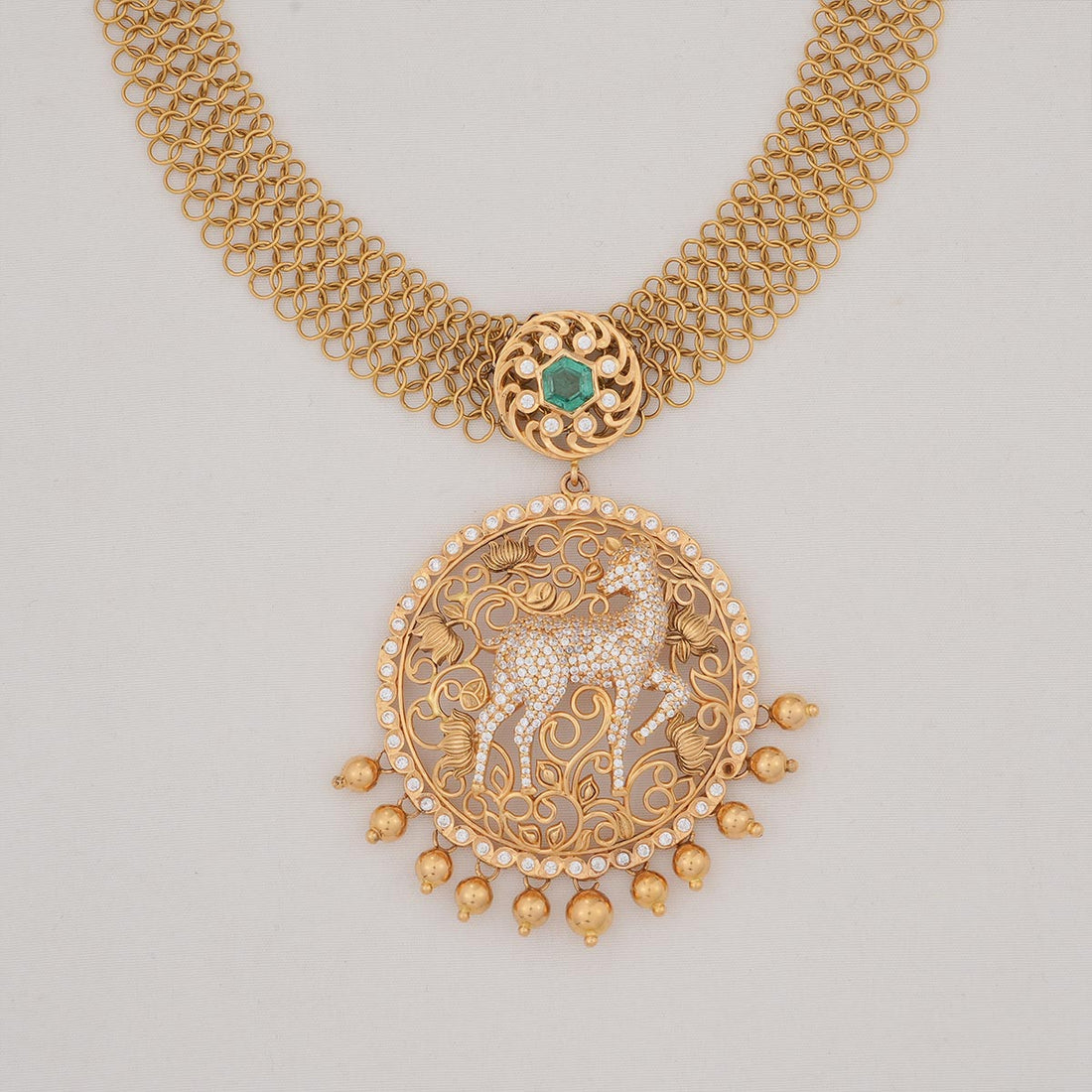 Sherkana Antique Long Necklace