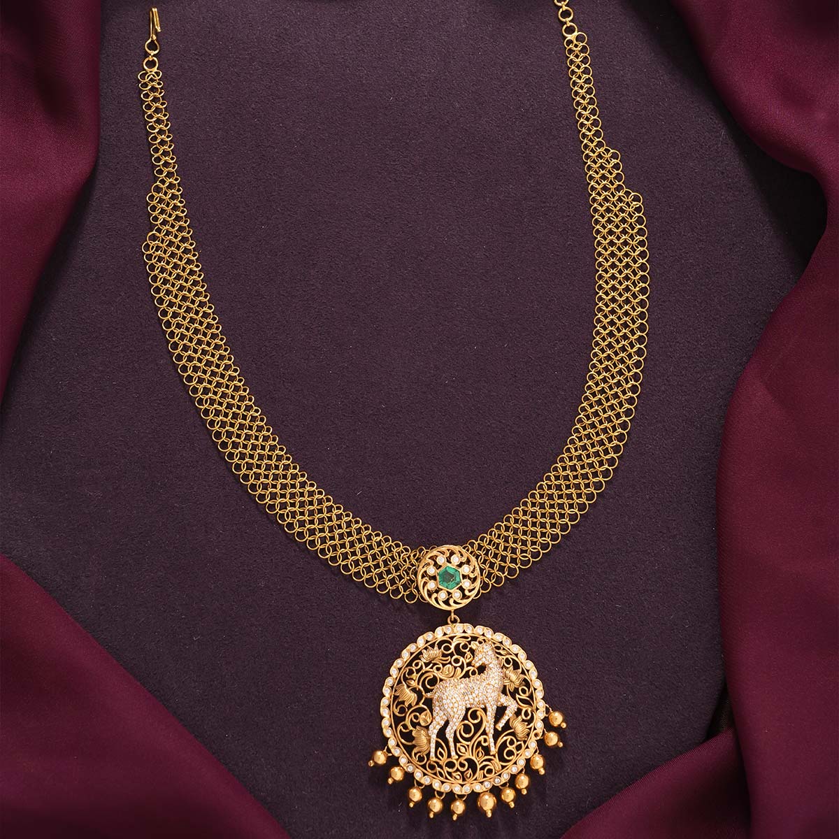 Sherkana Antique Long Necklace