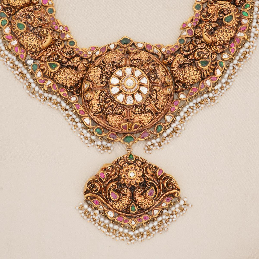 Classic Antique Nagas  Necklace