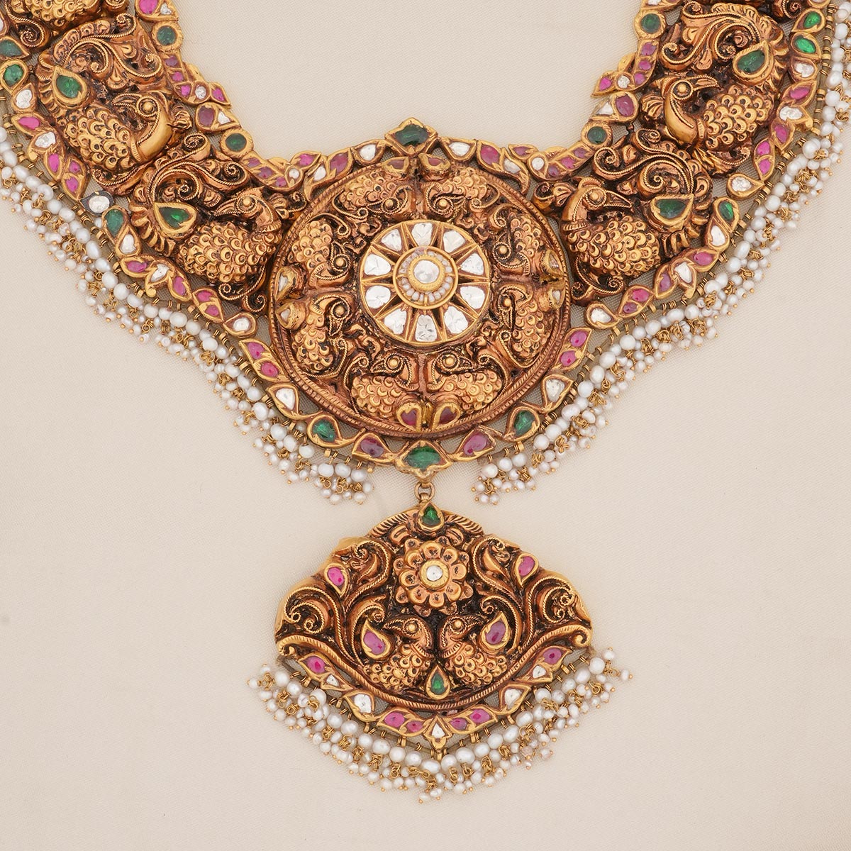 Classic Antique Nagas  Necklace