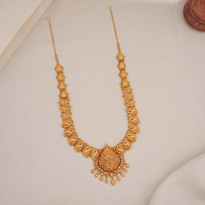 Vishithra Nagas Long &amp; Short Necklace