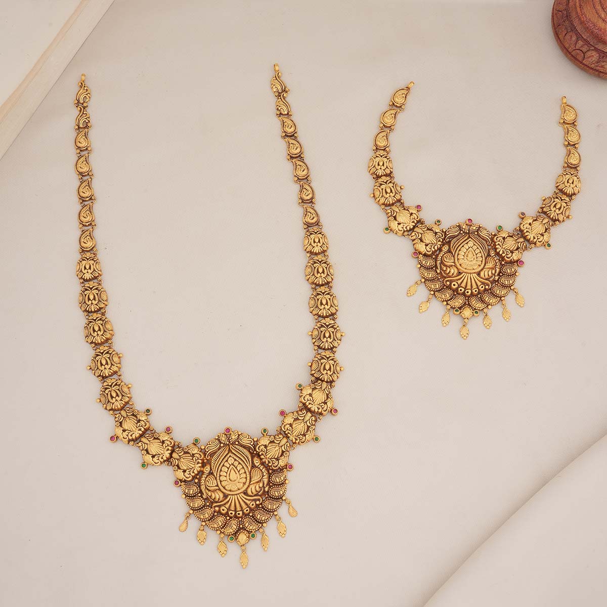 Finest Nagas Long &amp; Short Necklace