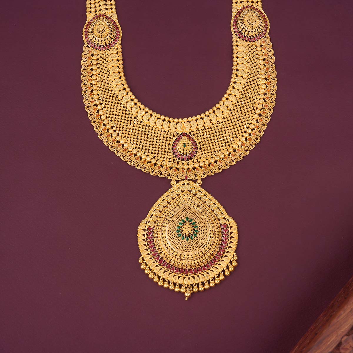 Captivating Gold Short &amp; Long Necklace
