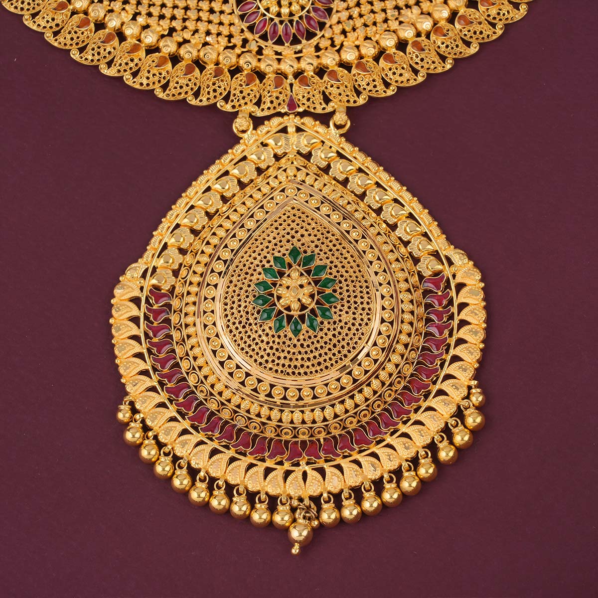 Captivating Gold Short &amp; Long Necklace