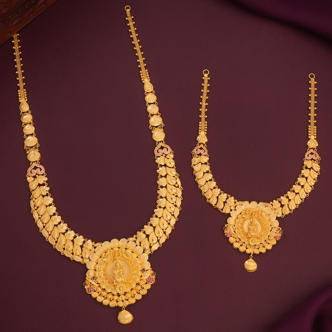 Dazzle Gold Short &amp; Long Necklace