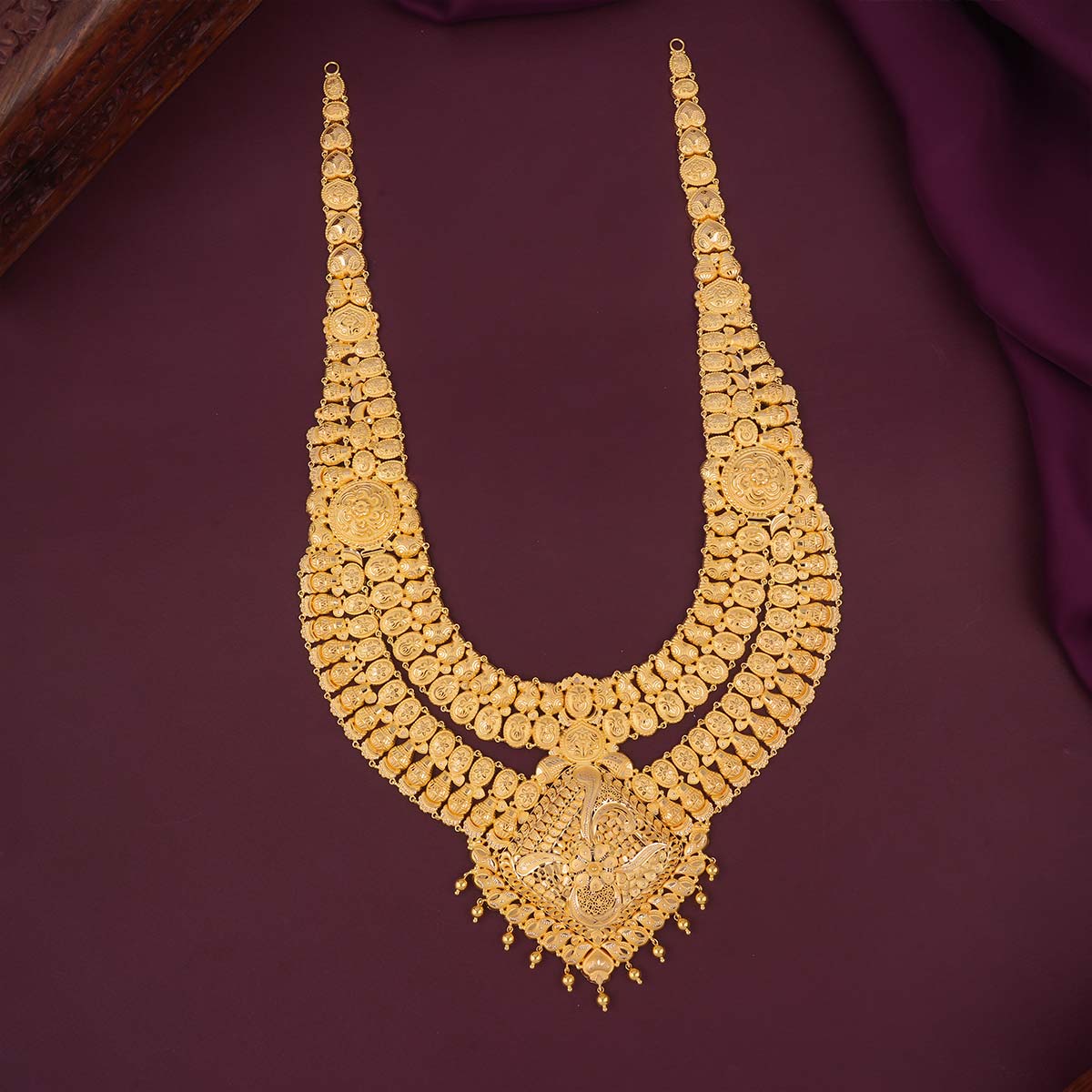 Golden Glow Short &amp; Long Necklace