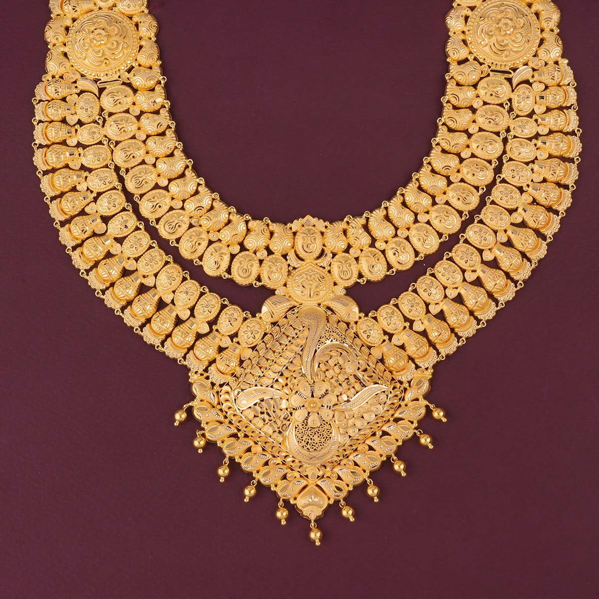 Golden Glow Short &amp; Long Necklace