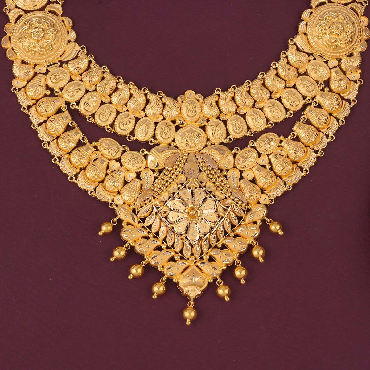 Golden Glow Short &amp; Long Necklace