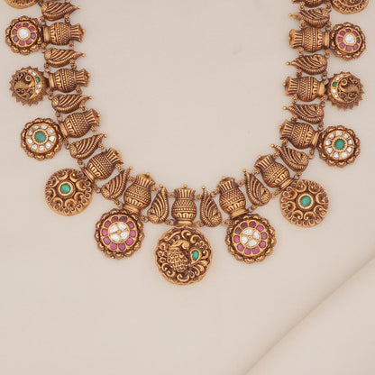 Eye-Catchy Antique Nagas Necklace