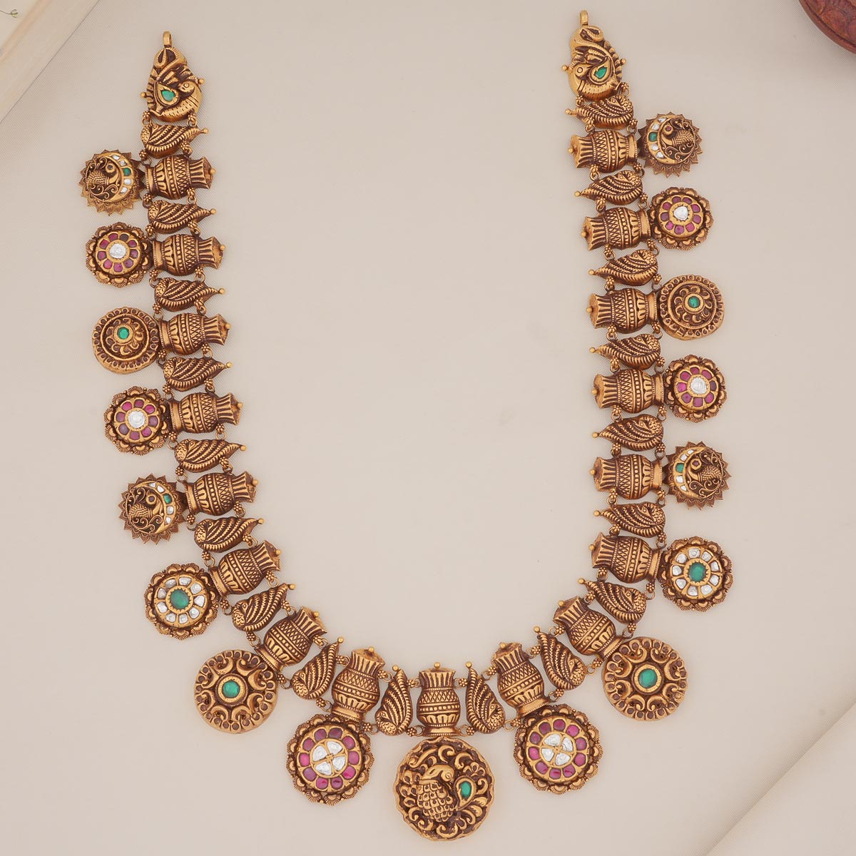 Eye-Catchy Antique Nagas Necklace