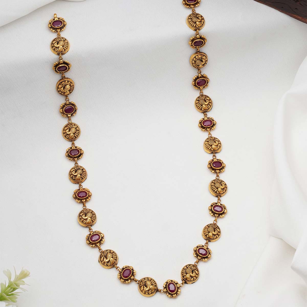 Ravisha Antique Long Necklace