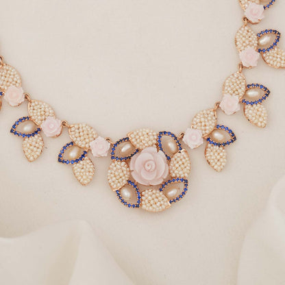 Charm Short Necklace Set