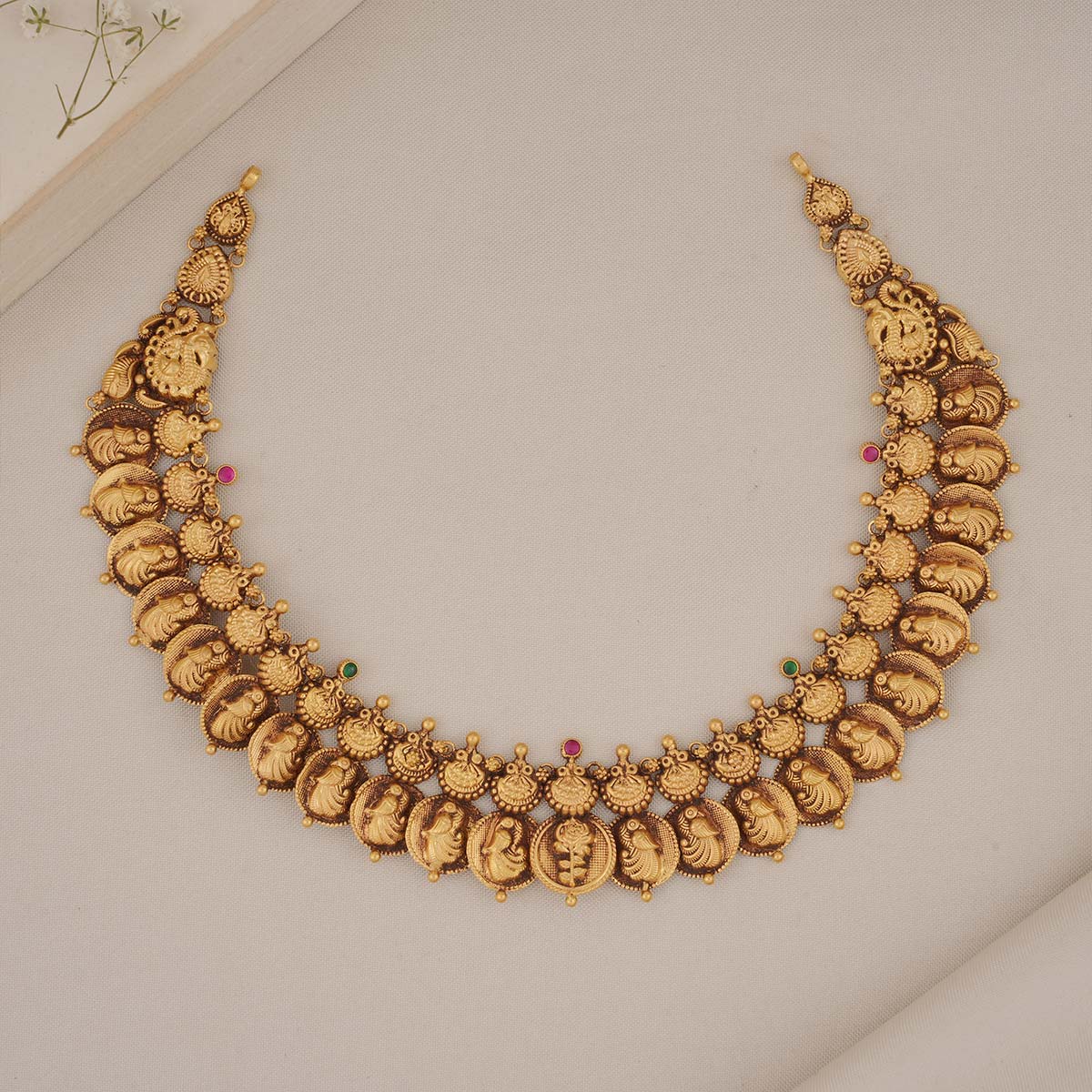 Maala Antique Short Necklace