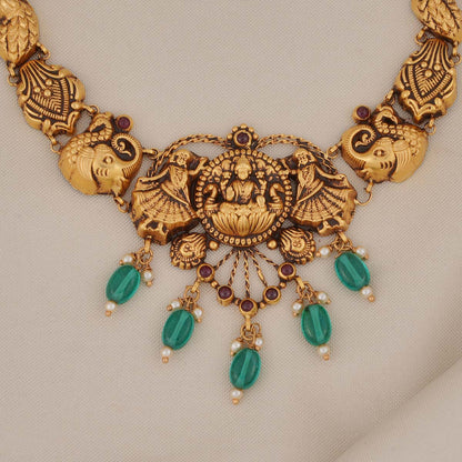 Ambika Antique Short Necklace