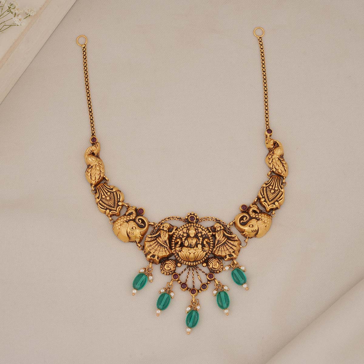 Ambika Antique Short Necklace