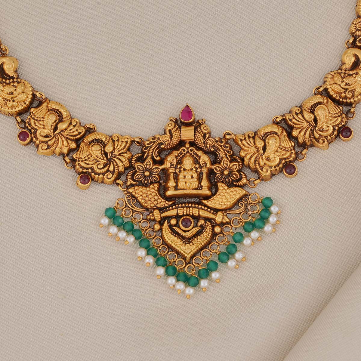 Yamuna Antique Short Necklace