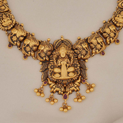 Vithisha Antique Short Necklace