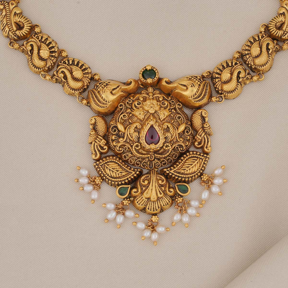 Renitha Antique Short Necklace