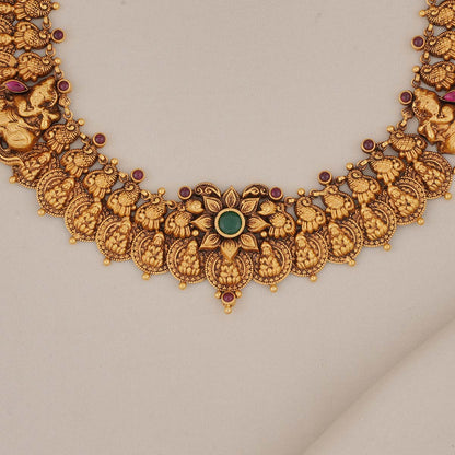 Shriya Antique Short Necklace