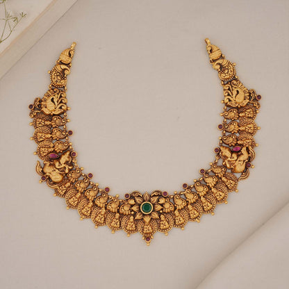 Shriya Antique Short Necklace