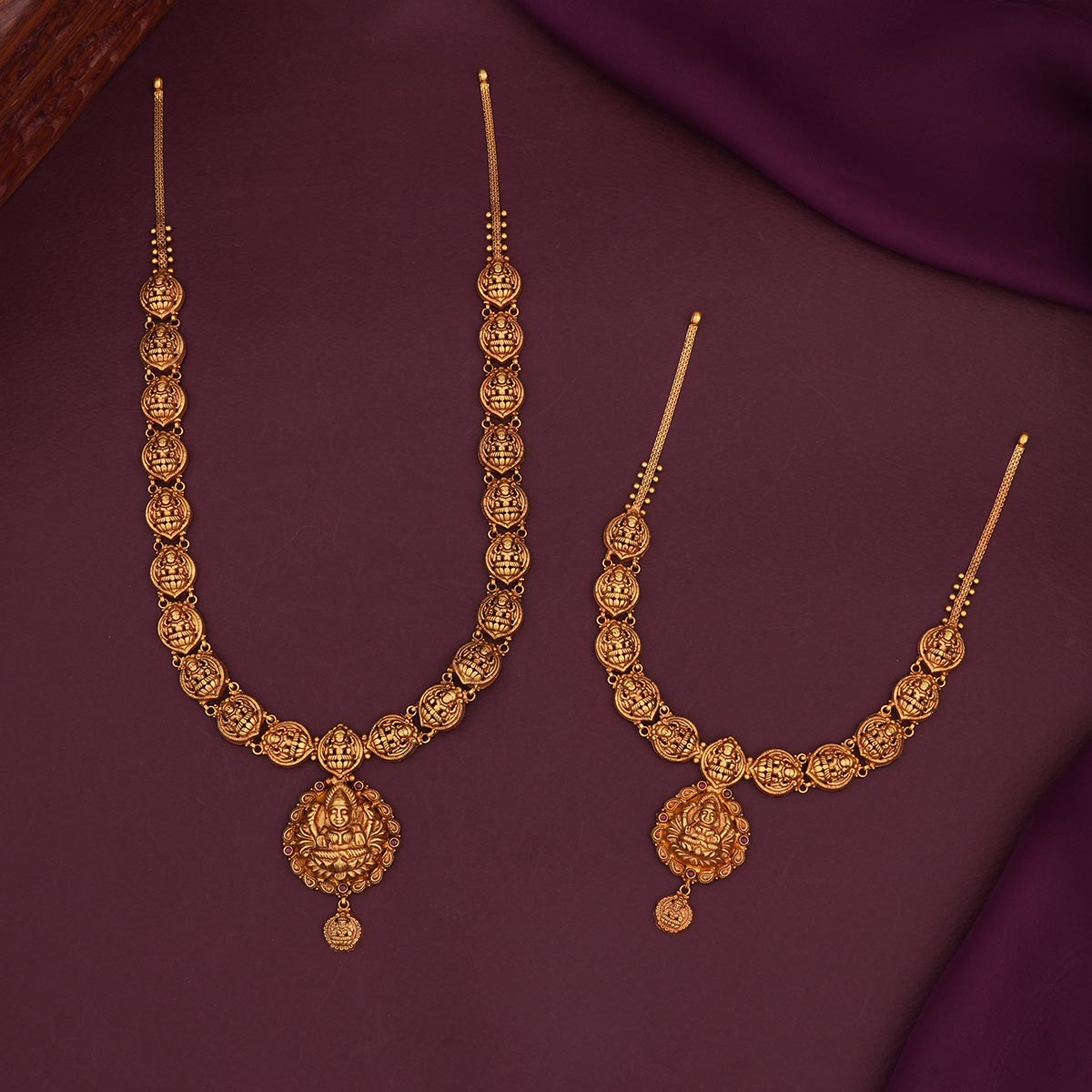 Traditional Nagas Long &amp; Short Necklace