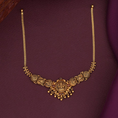 Hemanthika Antique Short Necklace