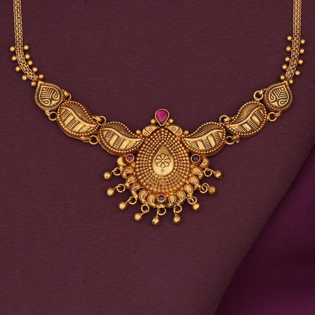 Aashikha Antique Short Necklace