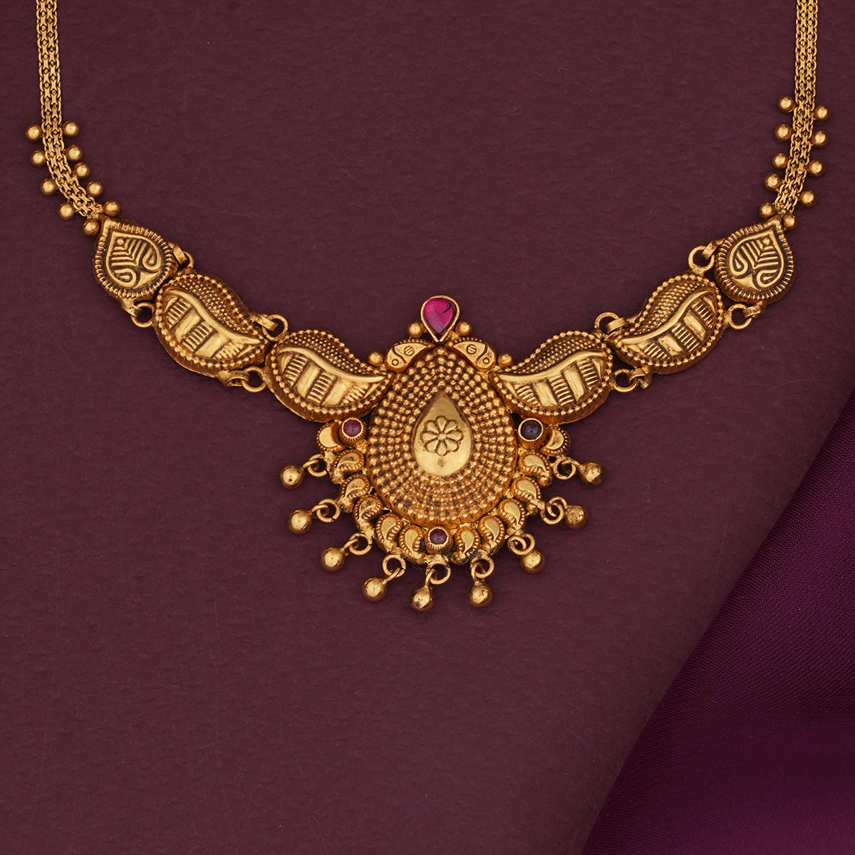 Aashikha Antique Short Necklace