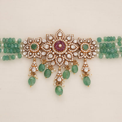 Dhanisha Antique Victorian Choker