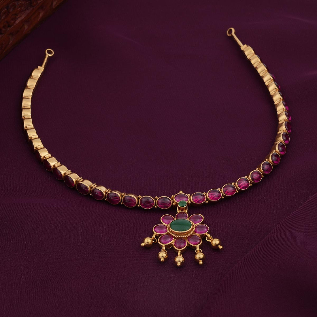 Traditional Antique Attigai Necklace