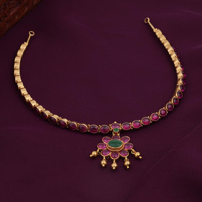 Traditional Antique Attigai Necklace