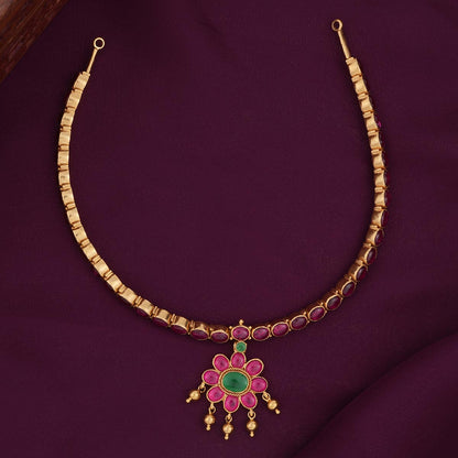 Traditional Antique Attigai Necklace