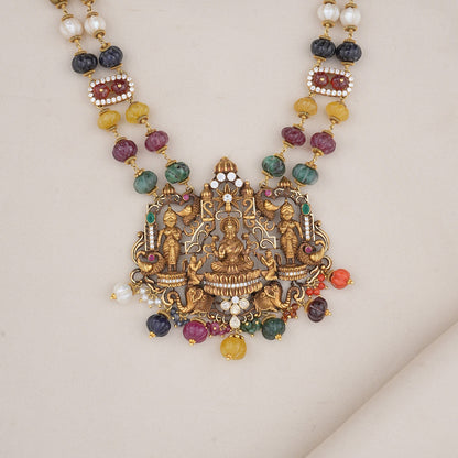 Beautiful Lakshmi Victorian Long Necklace