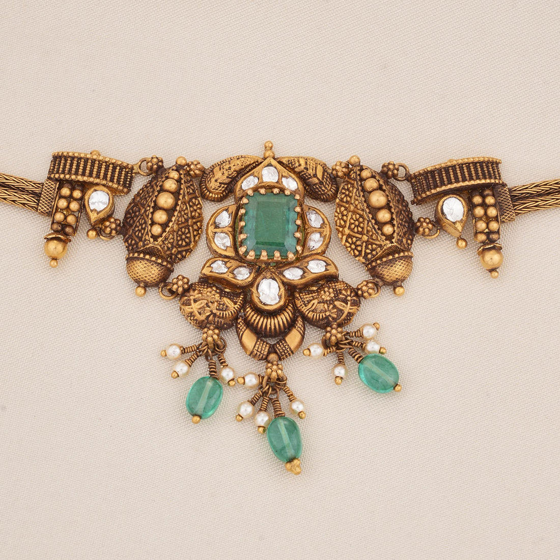 Heritage Luxe Antique Choker Necklace