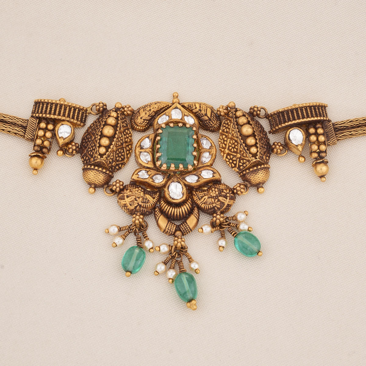 Heritage Luxe Antique Choker Necklace