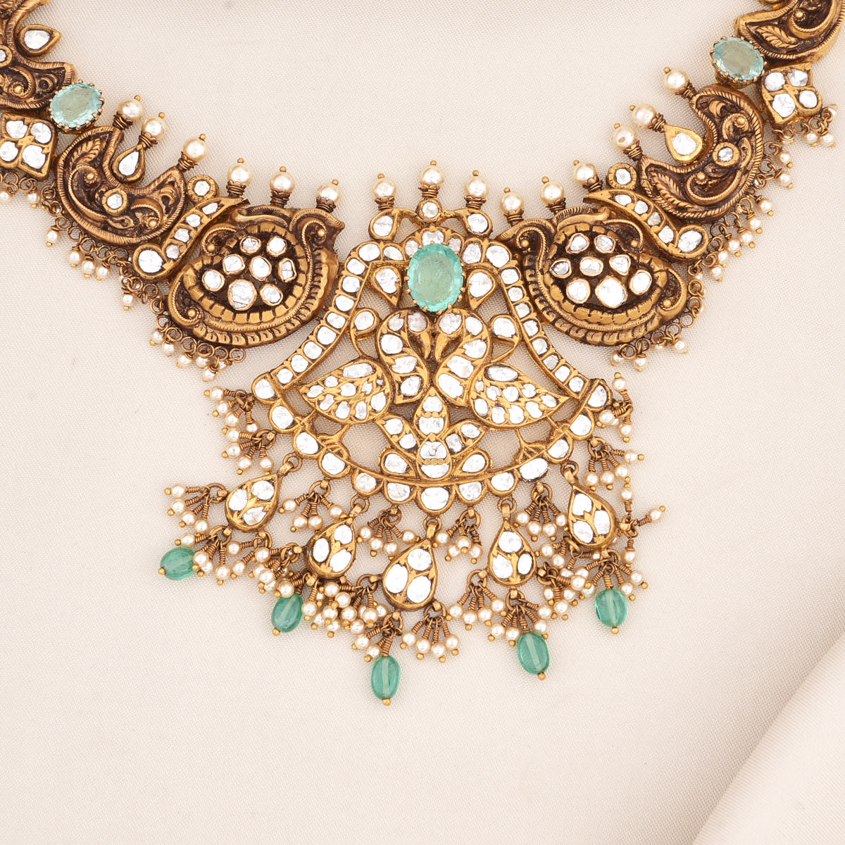Srinikaa Antique Short Necklace